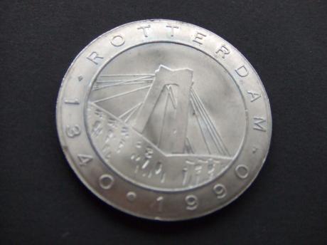 Herdenkingsmunt 650 jaar Rotterdam ( de Porter)